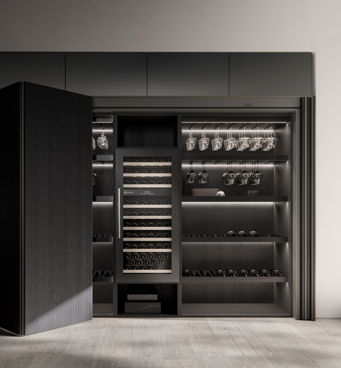 Colonne da arredo personalizzate - Pedini arredamenti