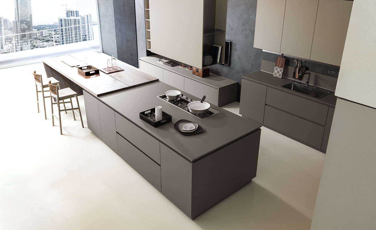 Cucina Materika - Design Made in Italy - Pedini arredamenti
