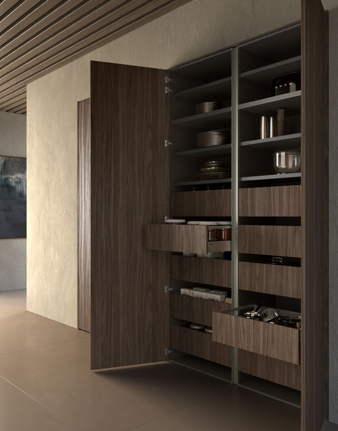 Cucina Aroma - Design Eclettico - Pedini arredamenti