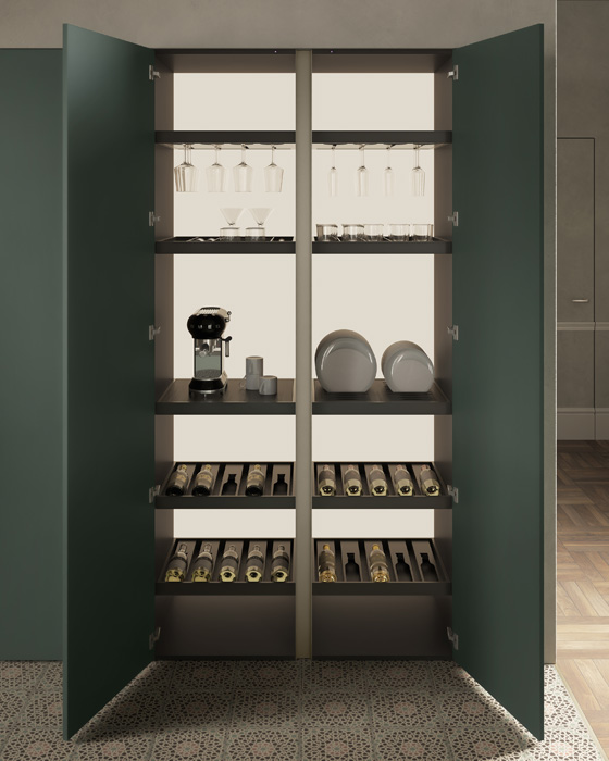 Cucina Aroma - Design Eclettico - Pedini arredamenti