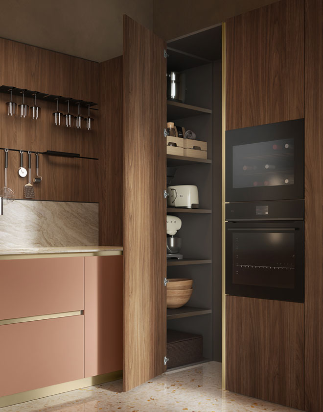 Cucina Aroma - Design Eclettico - Pedini arredamenti