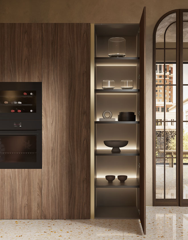 Cucina Aroma - Design Eclettico - Pedini arredamenti
