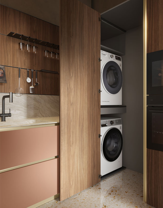 Cucina Aroma - Design Eclettico - Pedini arredamenti