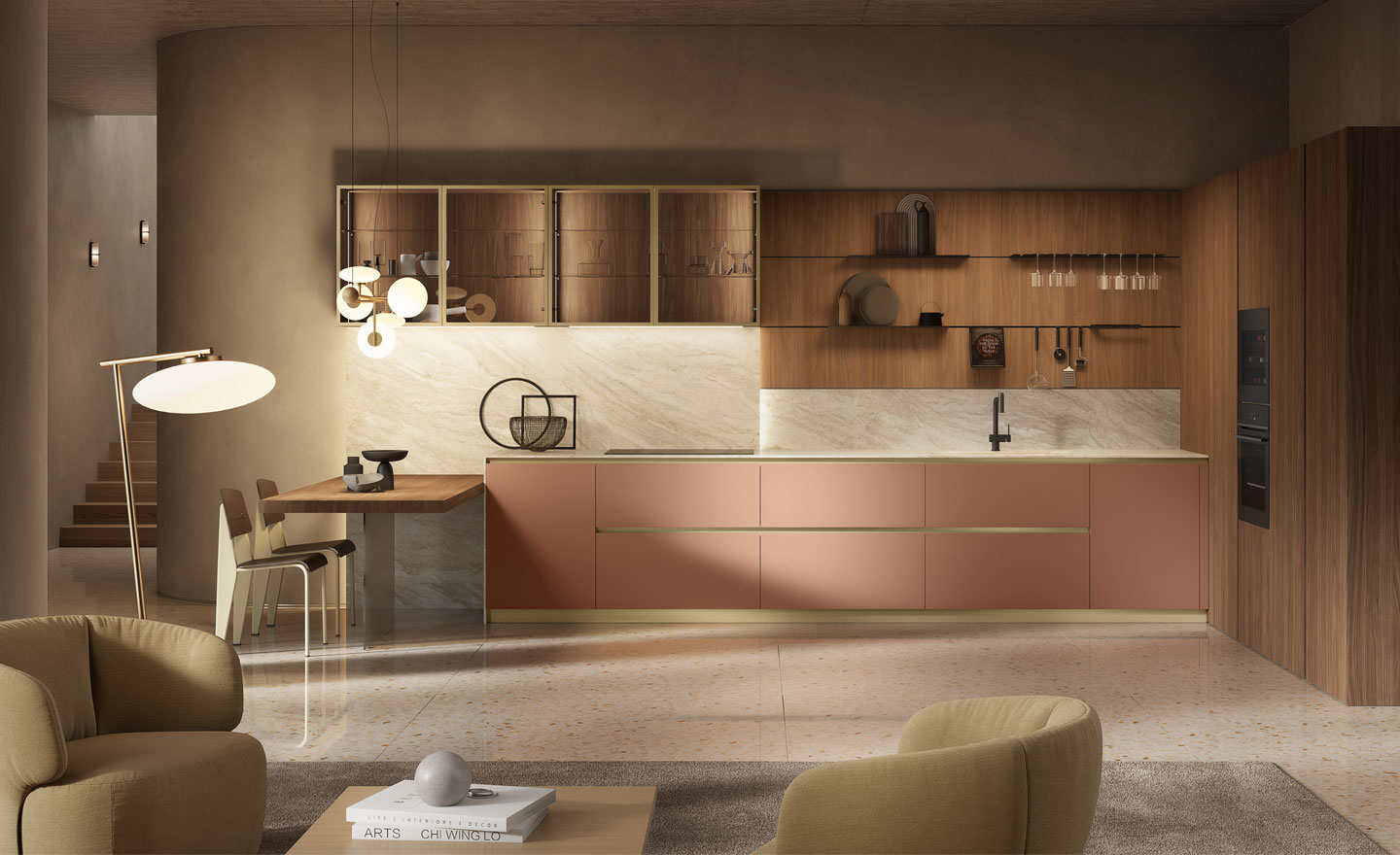 Cucina Aroma - Design Eclettico - Pedini arredamenti